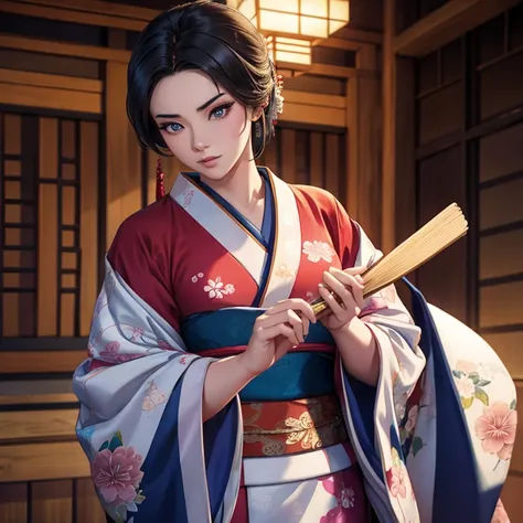 Mulan in kimono