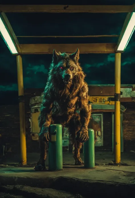 Werewolf movie scene #3
