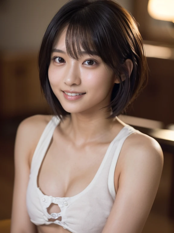 ((Completely naked body))、(美しい20-year-oldのメラネシア人女性のエディトリアル),  (highly detailed face:1.5), (sultry seductive smile:1.2), (muscle tissue:1.6), (pool), (8K, nffsw, Digital single-lens reflex camera, high quality, cinematic lighting, Bokeh), (dramatic, award-w...