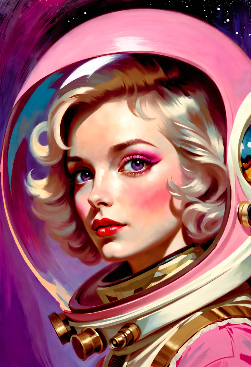 18th century masterpiece. rolf armstrong, lichtenstein, craig davison, artgerm, fragonard, ed emshwiller. perfect face, detailed...