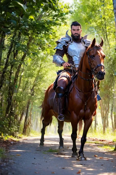 super realistik man warrior long black hair, thin beard, muscle big body. with white java armor hold great spear. riding big tiger, intricate detailes, hightquality, (High class:1.4), super realistic 8K, face perfect, Perfect, clean, masterpiece, Professio...