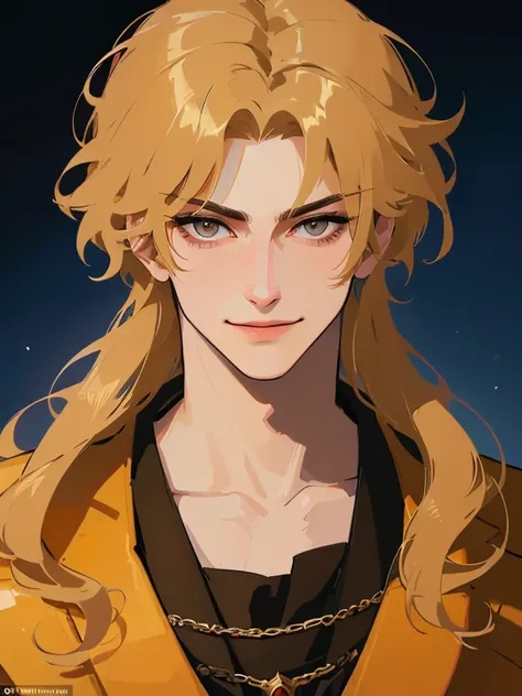 Nikolai has golden hair, shaved on one side and styled on the other, light brown eyes and slightly crooked nose, he has a beautiful face, "outlined by the features of a fairy-tale prince". He is described as extremely charming, handsome and smiling