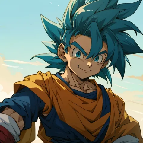 Absurd masterpiece HDR high quality ,High quality of Dragon Ball anime scenes, The light blue hair character has a detailed face, Saiyan,Simple Hair Design , smile, Different clothes , ((random hairstyle:1 )) , anime eyes, white skin , 

Different costumes...