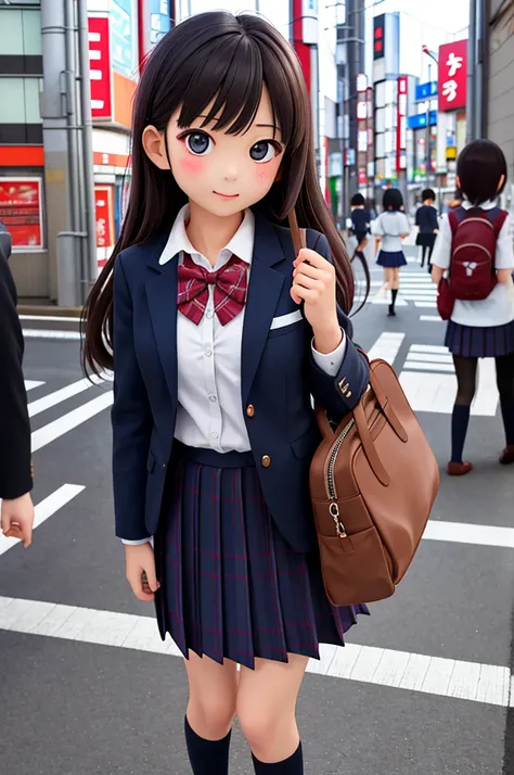 masterpiece,best quality,1girl,tokyo,school uniform,face