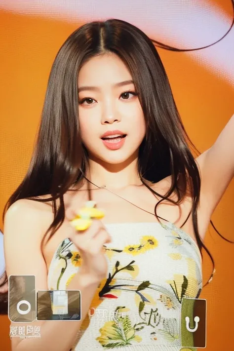 Araffe Asian woman with yellow scissors in her hand, jennie blackpink, parque roseanne de blackpink, jossi do blackpink, Jisoo do Blackpink, Jisoo do Blackpink, Xisionwu, korean idol, jaeyeon nam, portrait of jossi do blackpink, retrato de jisoo blackpink,...