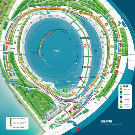 Shanghai subway route map automatic generation system, (highest quality, masterpiece, Representative works, official art, Professional, 8K)