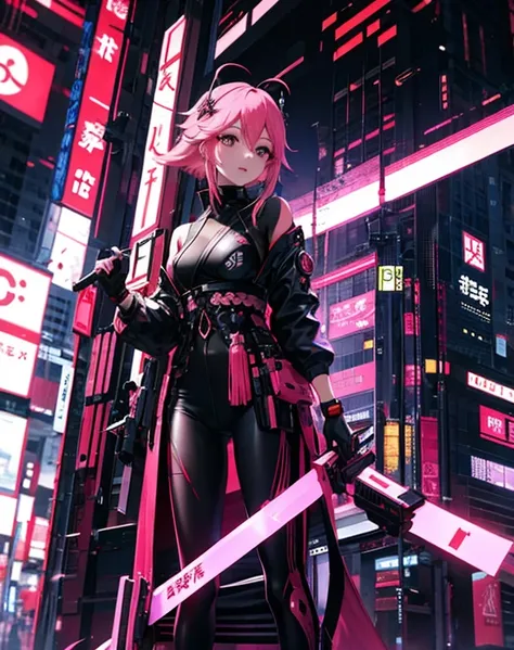 Yae Sakura，cyberpunk