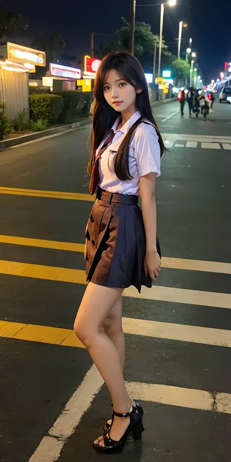 Myanmar School girls, full big body. Hot lady. Night view road. Smoking and other sex girl.