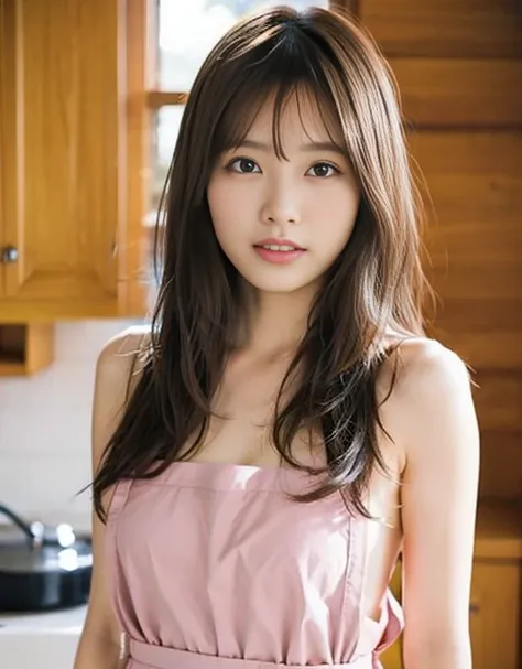 nsfw,sex with one man,three women,naked apron,,cute face,beautiful face,semi-long hair,long hair,straight hair,high quality,beautiful woman,japanese