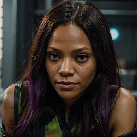 Zoe Saldana as Gamora