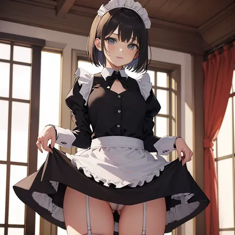 maid cameltoe