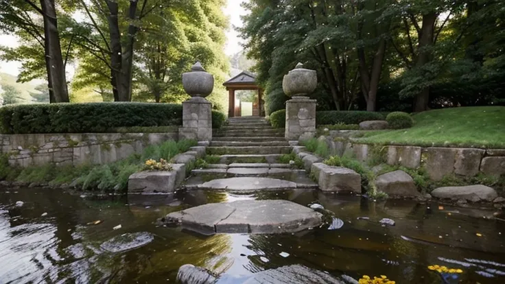 Setting: Serene backdrop, featuring images of various life challenges.
Visual: Transition to a serene background with stepping stones symbolizing challenges.
Description: The narrator encourages viewers to embrace challenges, portraying them not as roadblo...