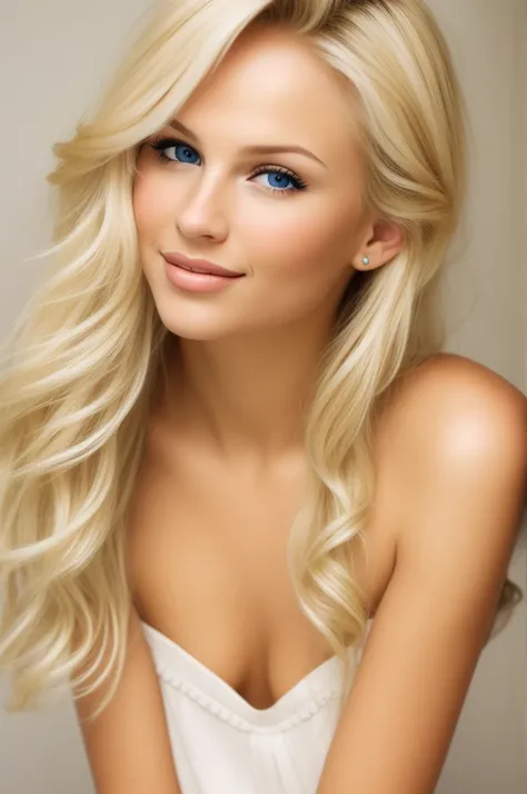 Pretty Blonde Woman