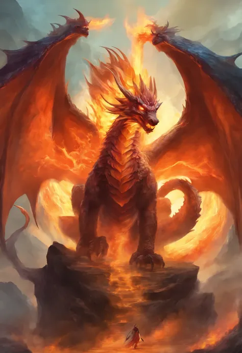 Creatures     Fire Elemental and Dragon   Garibas