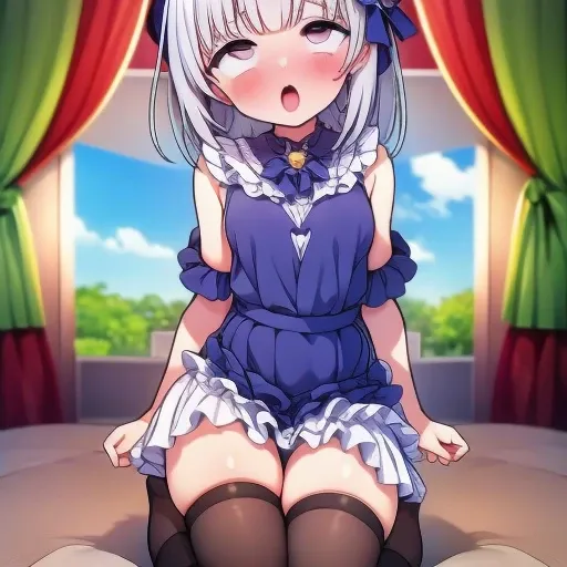 knee high socks、flat chest、thighs、sweaty、blush、Crab crotch、Peeing、torn clothes、torn clothes、wet、Squirting、12 years old、garden、late night、multiple girls、High resolution、Detailed、blush、Has sperm、masturbation、pretty embarrassing、Exhibitionist、A very thick dic...