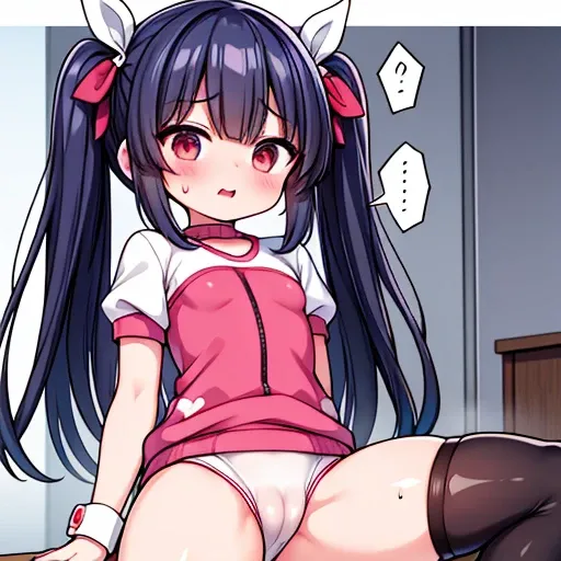 knee high socks、flat chest、thighs、sweaty、blush、Crab crotch、Peeing、torn clothes、torn clothes、wet、Squirting、12 years old、gym、late night、multiple girls、High resolution、Detailed、Has sperm、masturbation、A very thick dick is stuck in my crotch、my hand is caught、e...