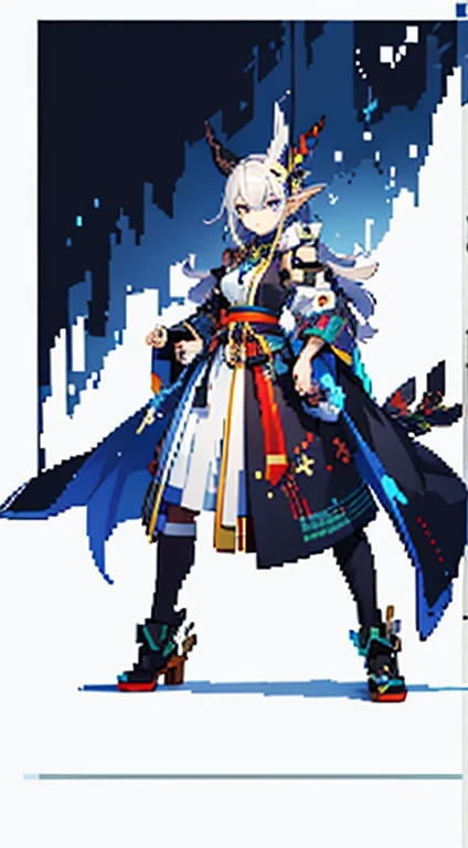 一张pixel art风格的持剑女人的照片, kirokaze pixel art, from Ark Night, 2D sprites, Ark Night, /r/pixel art, Visual Novel Elf, Japanese role playing game characters, heroine 👀 :8, nieer automaton, # pixel art, #pixel art, 详细的pixel art作品, #pixel art:3, Black