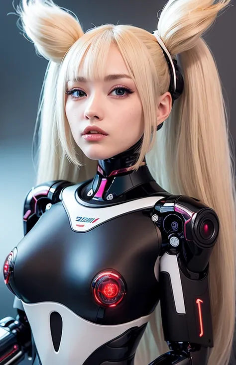 masterpiece, high quality, ultra-delailed,A female robot with a glamorous body、Machine body、Electronic Brain、emotionless robot、Internal diagram、Design drawings