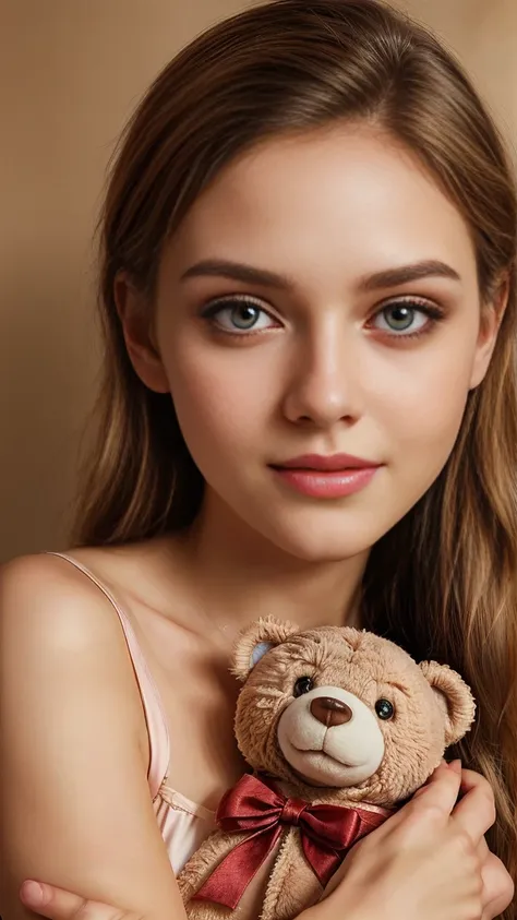 (high quality:1.2,photorealistic),beautiful detailed eyes,beautiful detailed lips,extremely detailed face, longeyelashes, (soft, silky) hair, glowing skin, (charming, radiant) smile, (expressive, sparkling) blue eyes, (flawless, perfect) complexion, (youth...