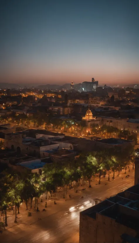 night in mexico city, lua cheia, melhor fotografia, obra prima, 8k