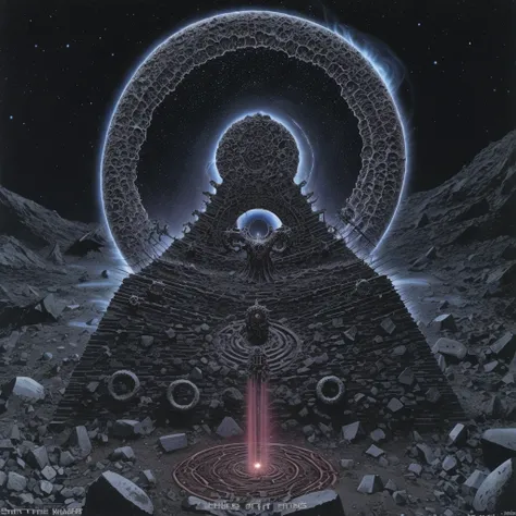 Grave of the cosmos, spiral of dead stars, deathmetal