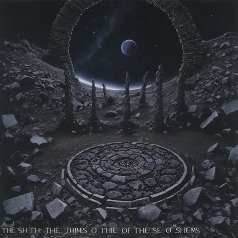 Grave of the cosmos, spiral of dead stars, deathmetal