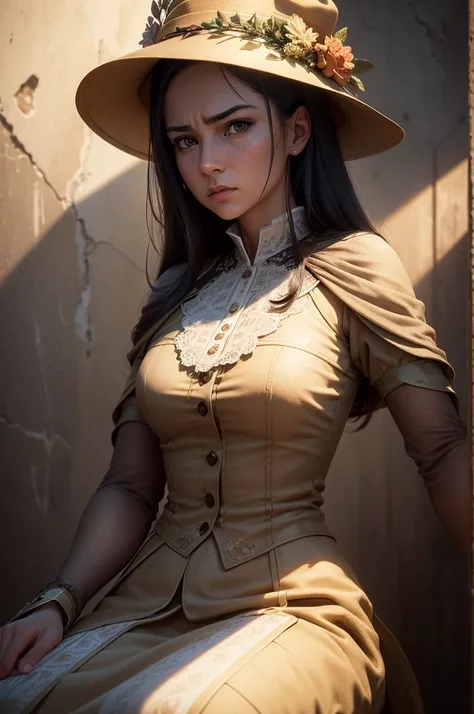 She is a Field Marshal in the World War 2 and she has expressed his decline for the war plan, shes upset, shes angry
((Best quality)), ((masterpiece)), (highly detailed:1.3), Depth-of-field, Multi-layered textures, HDR (High Dynamic Range), Ray Tracing, NV...