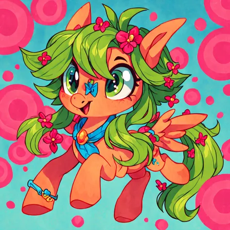 score_9, score_8_up, score_7_up, score_6_up, cute pony portrait, simple background, full body