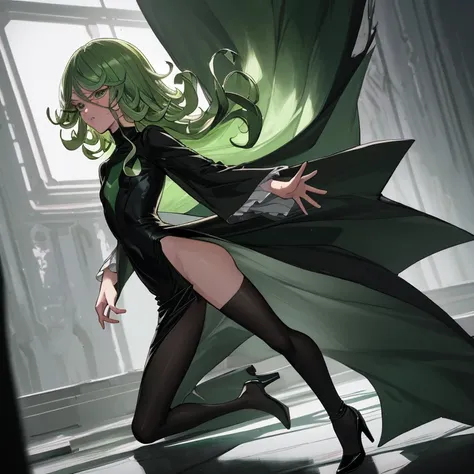 {{{tatsumaki}}}, {one punch man}, 
{{{{amazing quality, great quality, high quality, very aesthetic, aesthetic, best quality}}}}, 
realistic, photo, shadow, Three-dimensional, absurdres, Digital art, 
{{{{Magical girl}}}}, beautiful girl, one girl, 
green ...