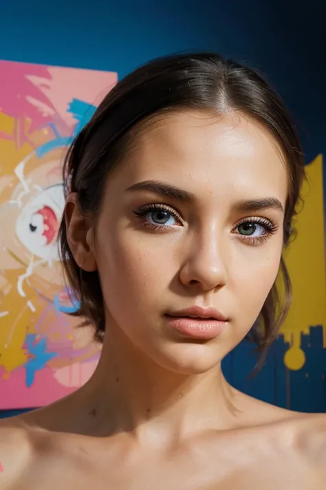 "Contemporary Portrait: A Study of Color and Light"