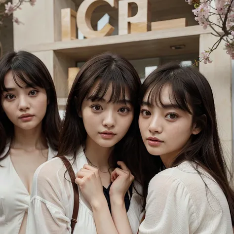 Zheng shuang, nana Komatsu and kim tae hee (perfect eyes) 