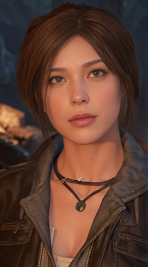 (melhor qualidade,4k,alto,parte mestre:1.2),ultra-detalhado,(realista,fotorrealista,fotorrealista:1.37),lara croft,olhos bonitos...