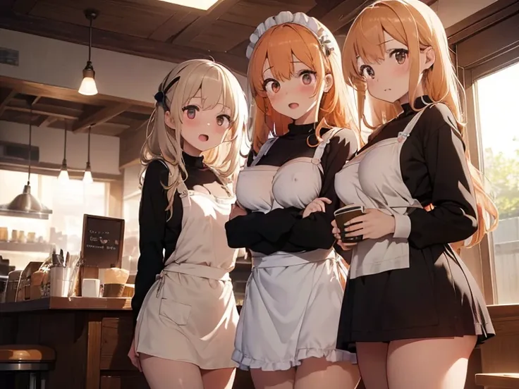 mastute piece,Best Quality,insanely detailed,8k cg,nsfw,
(2girls:1.2),(2girls line up in a row:1.3),(all girls long white transparent apron only,no bra:1.2,no panties:1.2,bare breasts:1.2,bare teats:1.2,bare:1.2),BRAKE,blush,shy,ecstasy face,gasping,(tremb...