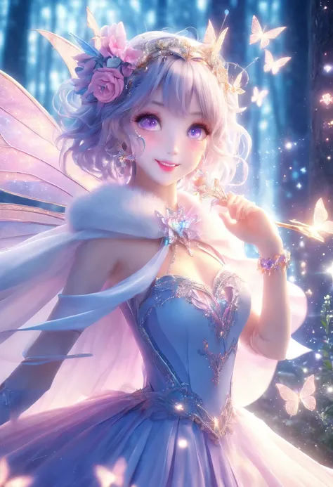 (best quality,4k,8k,highres,masterpiece:1.2),ultra-detailed,(realistic,photorealistic,photo-realistic:1.37),female,1girl,magical girl,beautiful detailed eyes,beautiful detailed lips,extremely detailed eyes and face,longeyelashes,magical wand,fantasy costum...