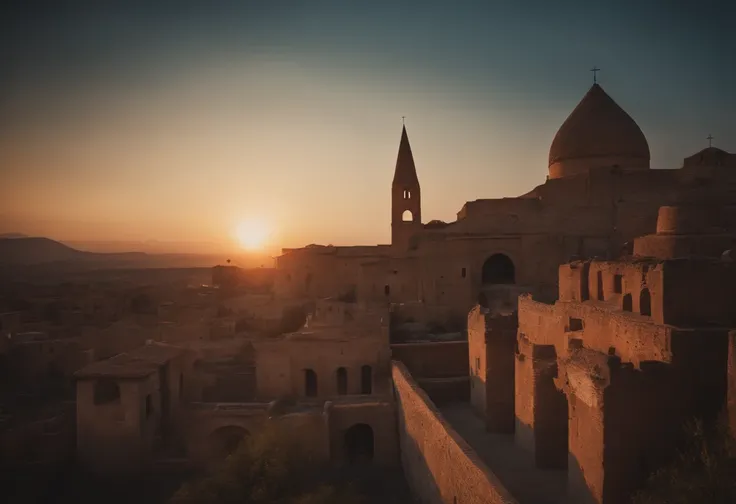  Ancient City at Sunset