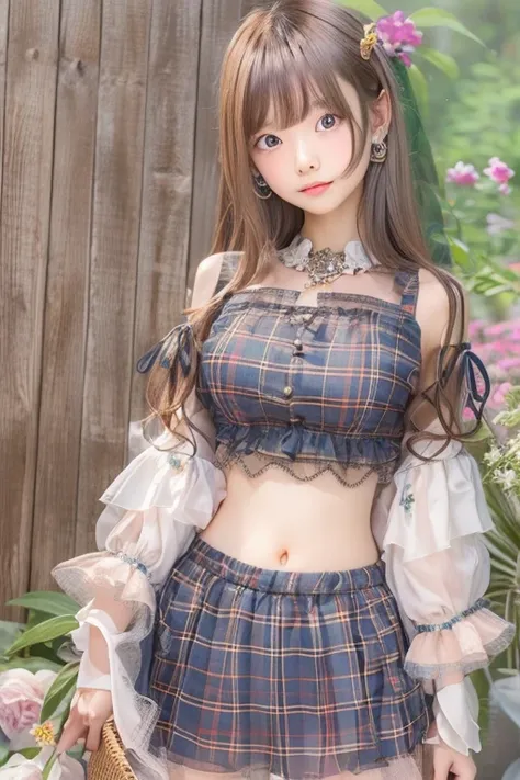 (upper body) , masterpiece , top quality , very detailed , 1 person, (contrasting eyes) , standing , blouse, skirt , bangs , room , indoor