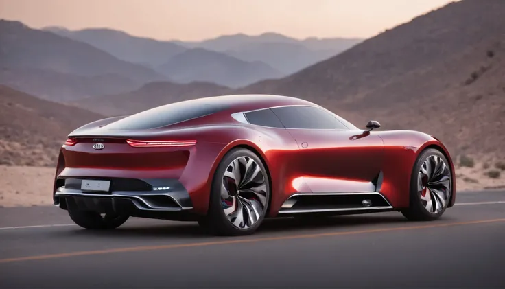 luxury car of the future 2050, KIA, amazing car, design