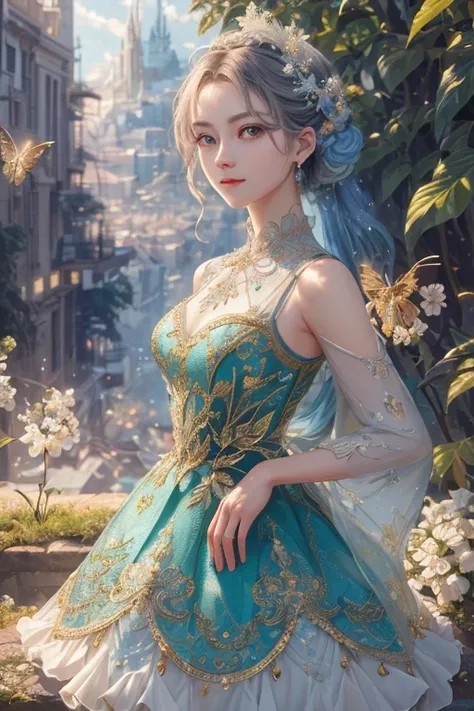 (((masterpiece))), (((best quality))), ((ultra-detailed)), (hyperrealistic), (highly detailed CG illustration), ((an extremely delicate and beautiful)),cinematic light, Create a stunning anime artwork that is currently trending on ArtStation, showcasing ex...