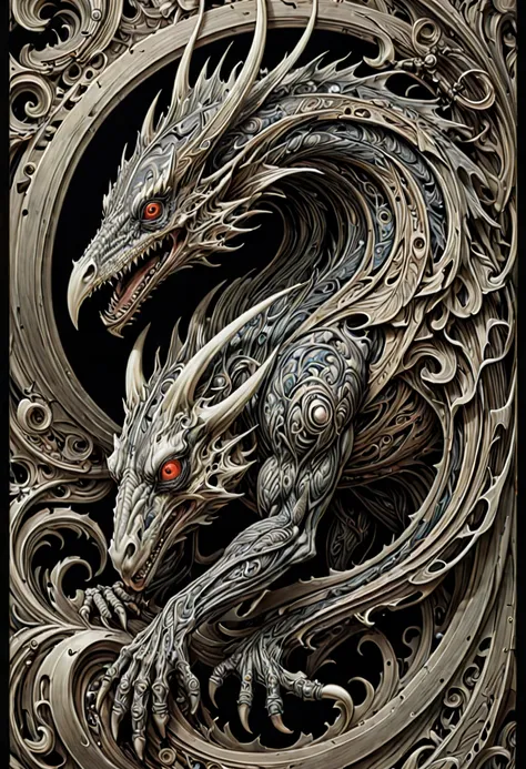 by Aaron Horkey, Original, best quality, masterpiece, Ultra high detail, 8k