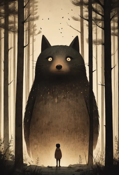 by Jon Klassen, best quality, masterpiece, 8k