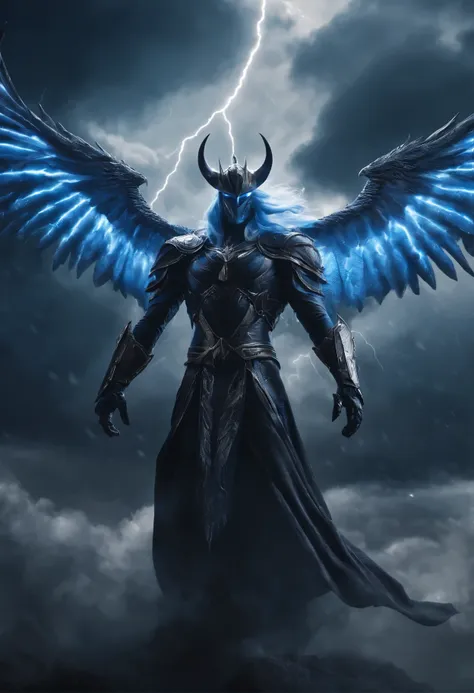 Stormreapers are the ones who rule the skies.、Its body is covered with deep blue scales。In addition to this、The sparkle of lightning runs、The entire body appears to be enveloped in a fantastic blue light.The huge body is 40 meters long and its large wings ...