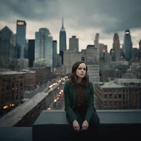 Ellen page in a city full of identical clones of herself 