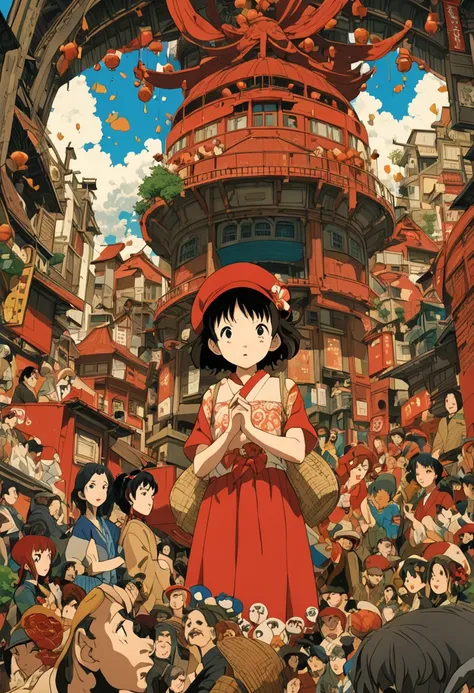 anime movie by Satoshi Kon, cinematic film still, best quality, masterpiece, Representative work, official art, Professional, Ultra intricate detailed, 8k