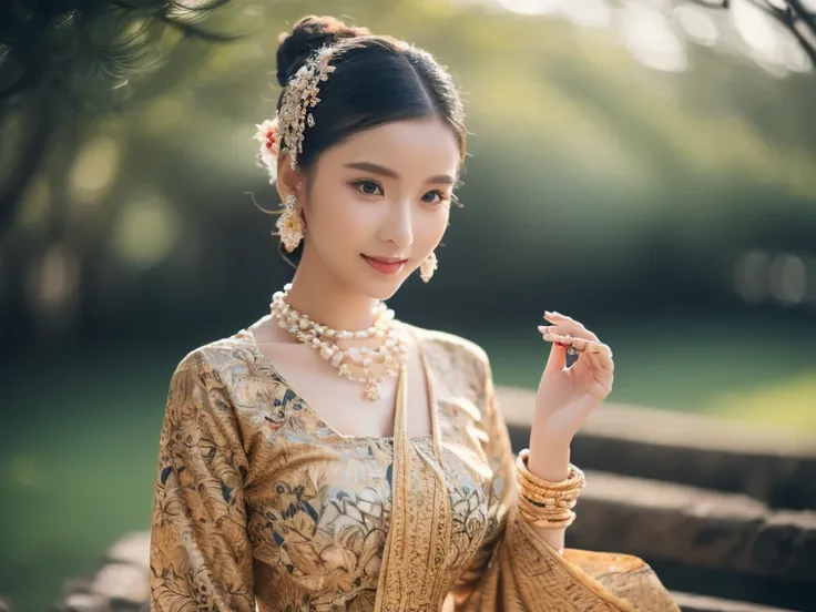 Burmese outfit