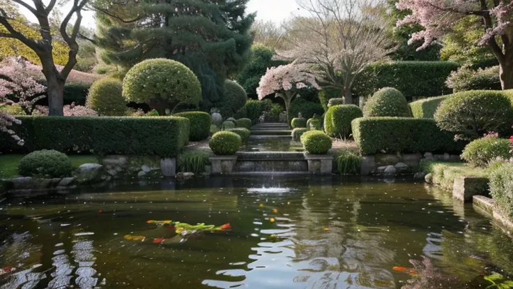 "Tranquil Garden Retreat: A Haven of Serenity"