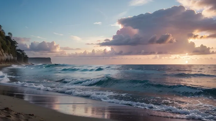 "Sunset Solitude: A Journey to the Edge of the World"