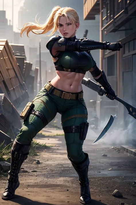 Sonya Blade is an iconic character from the Mortal Kombat video game series, conhecida por sua bravura, exceptional martial skills and determination to face evil. Here is a speculative description of Sonya Blade&#39;s physical and personal characteristics:...