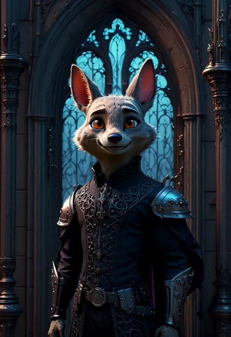 gothic aesthetic by Zootopia, fantasy art, (best quality, masterpiece, Representative work, official art, Professional, Ultra intricate detailed, 8k:1.3)