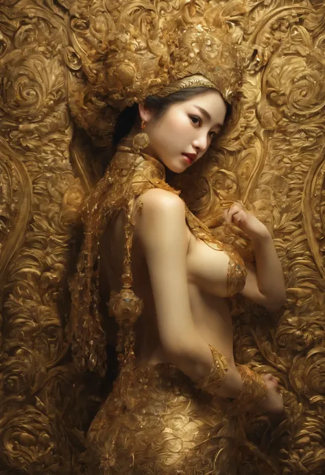 Mermaids in Thai literature He has a pretty face like a Japanese girl. There is a small piece of Thai pattern cloth covering the chest. E cup breasts have a charming shape. In the corner of the room was a candle that glowed softly. Beautiful golden Thai pa...