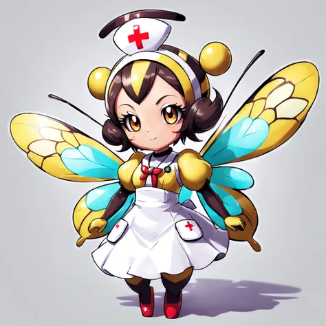 Ribombee in nurse art style